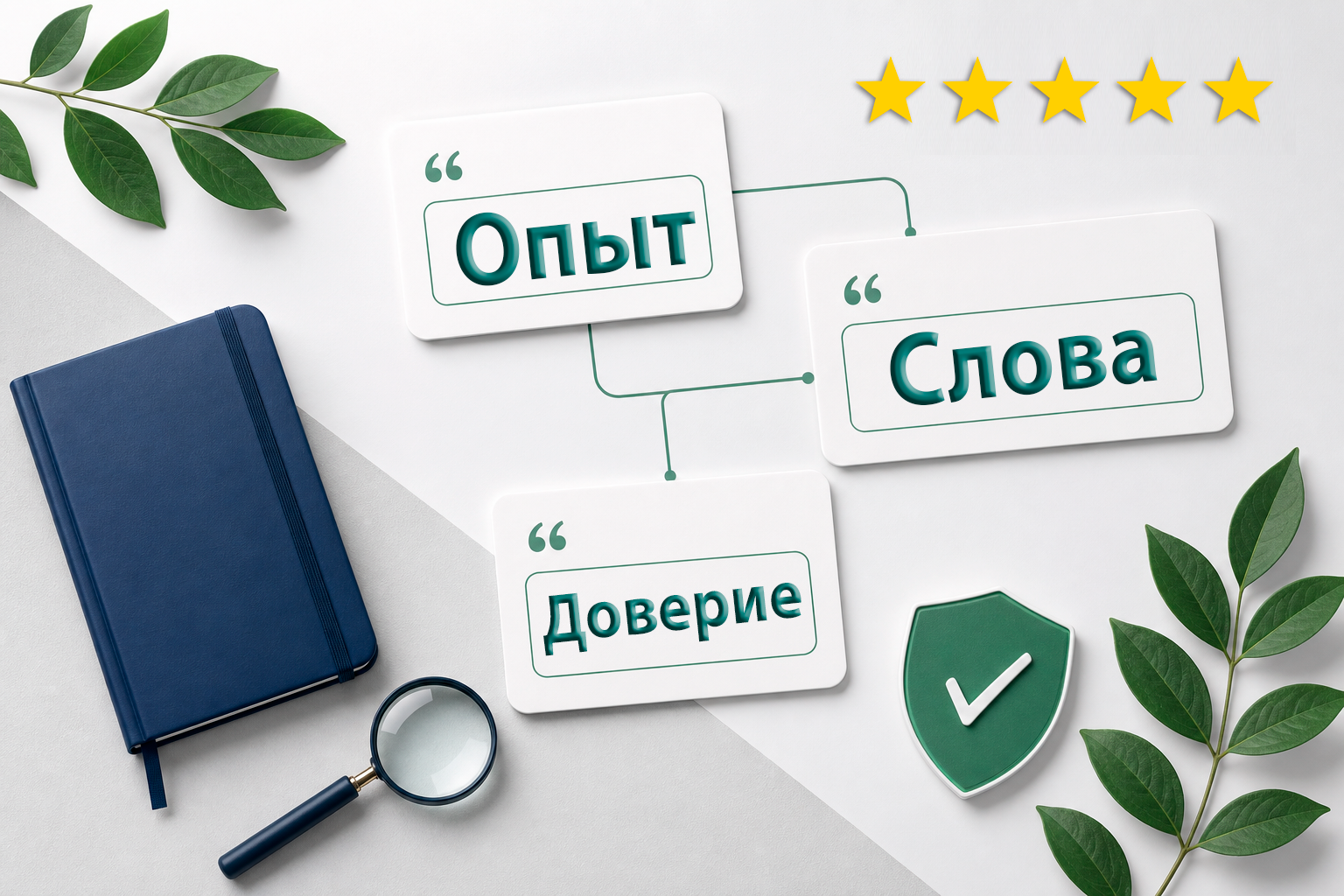 Опыт, слова, доверие — отзывы после проверки, без личных данных